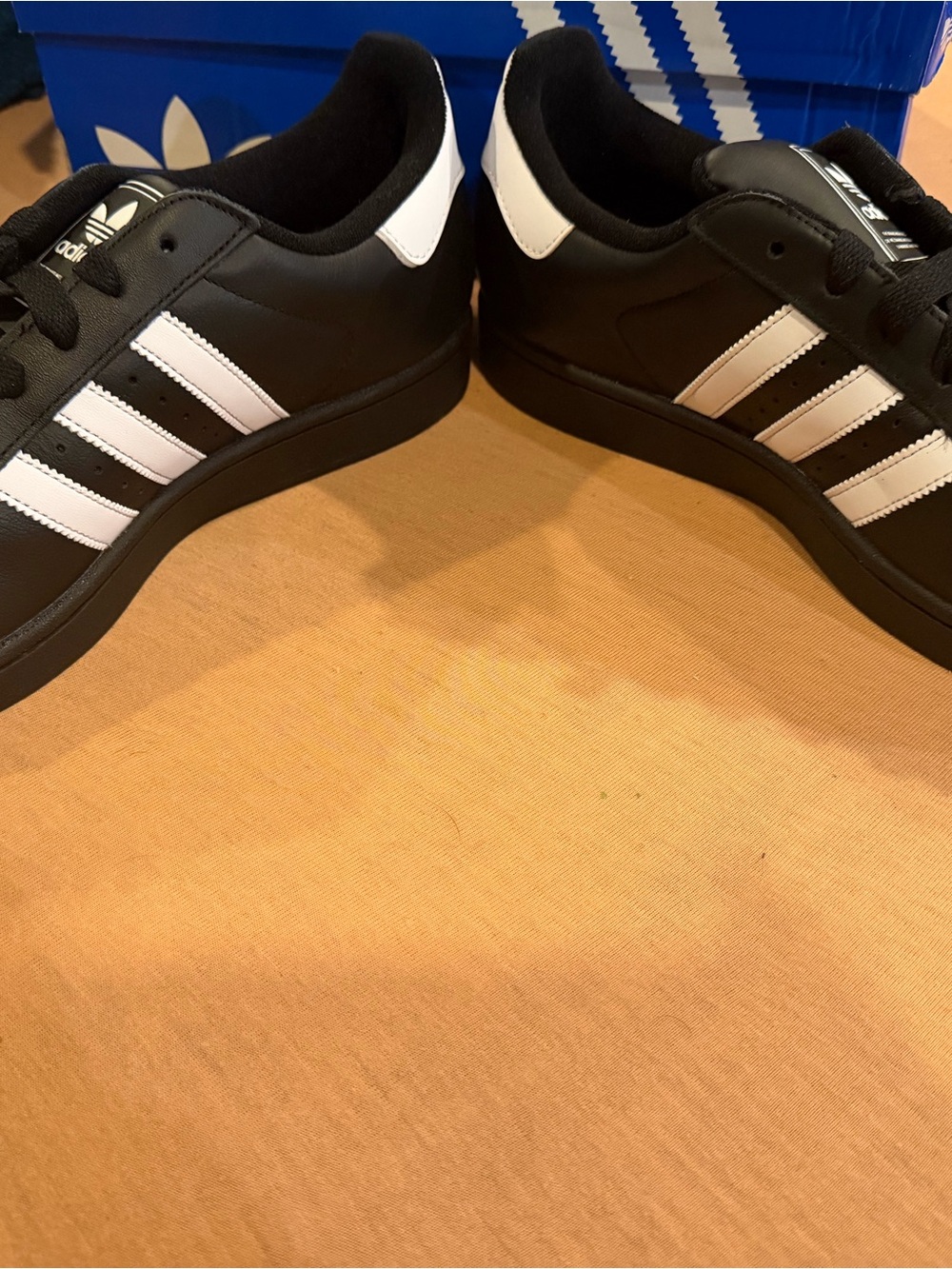 adidas Black and White Men's Low-Top Sneakers